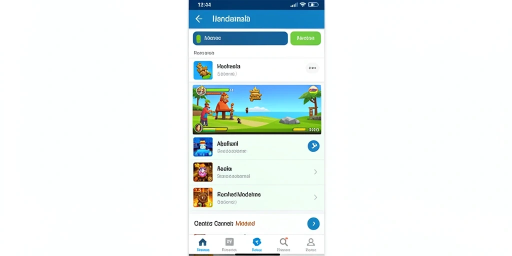 Tampilan karakter utama yang menawan.
