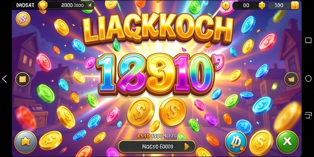 Tampilan awal aplikasi 988SLOT dengan grafis menarik.