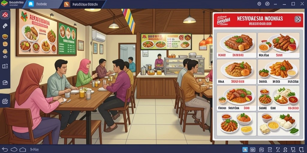 Tampilan grafis yang memukau dan penuh warna.