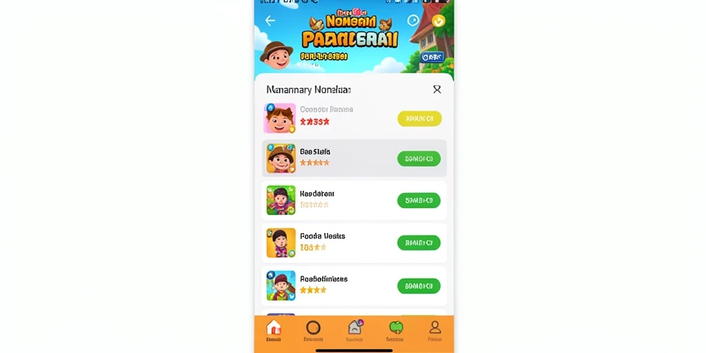 Tampilan layar utama aplikasi KAWAN777.