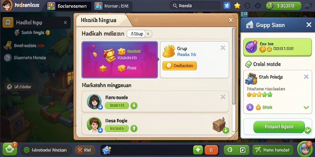 Tampilan antarmuka yang menarik dan user-friendly.