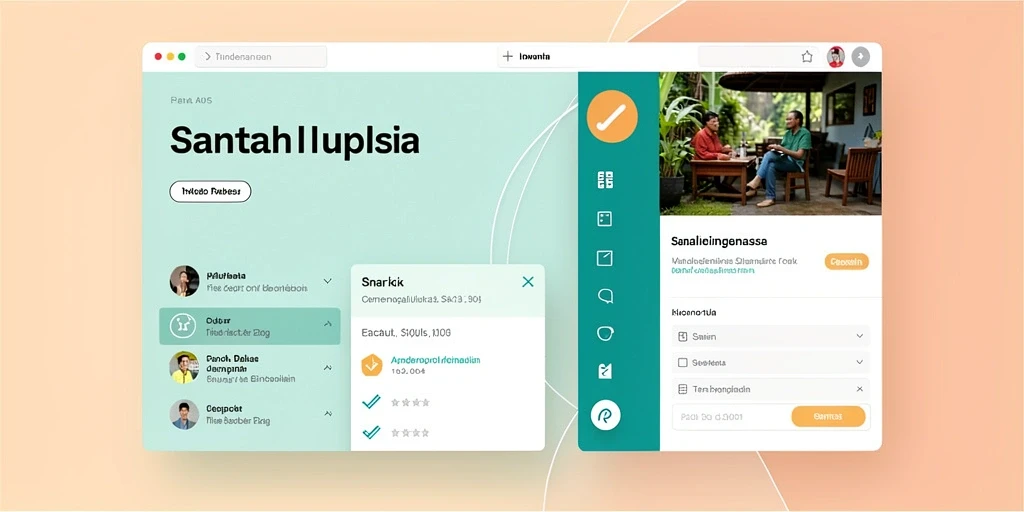 Tampilan antarmuka yang mudah dipahami dan menarik.
