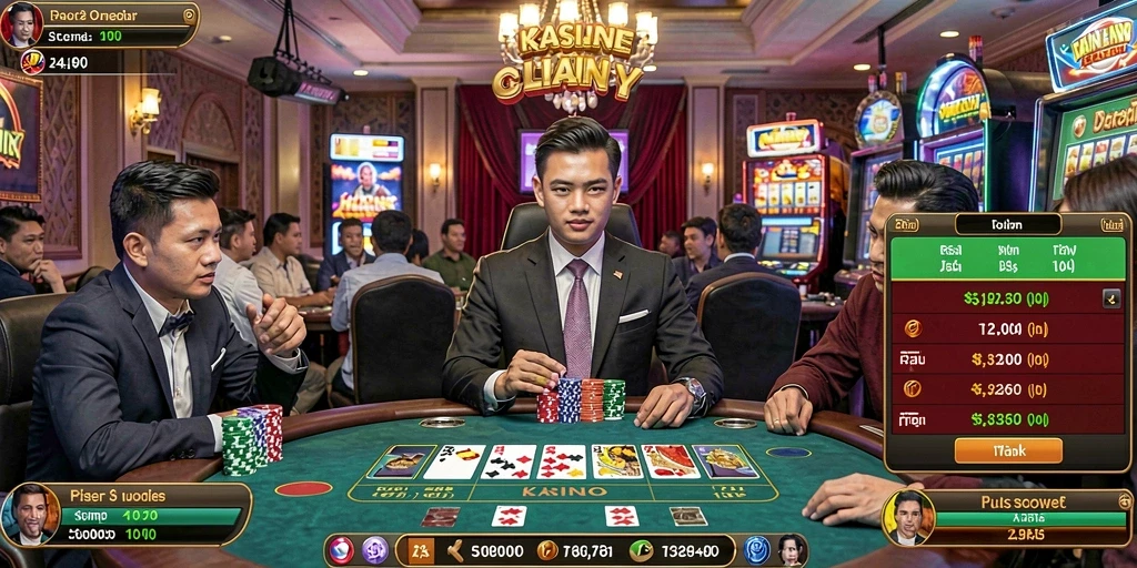 Tampilan awal permainan yang menarik perhatian.