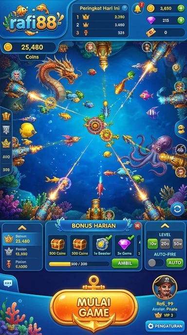 Galeri pratinjau visual rafi88 build APK resmi terbaru